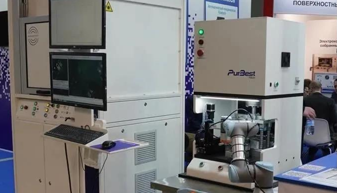 Purbest showcased its automatic forming system at Expo Electronica in Russia