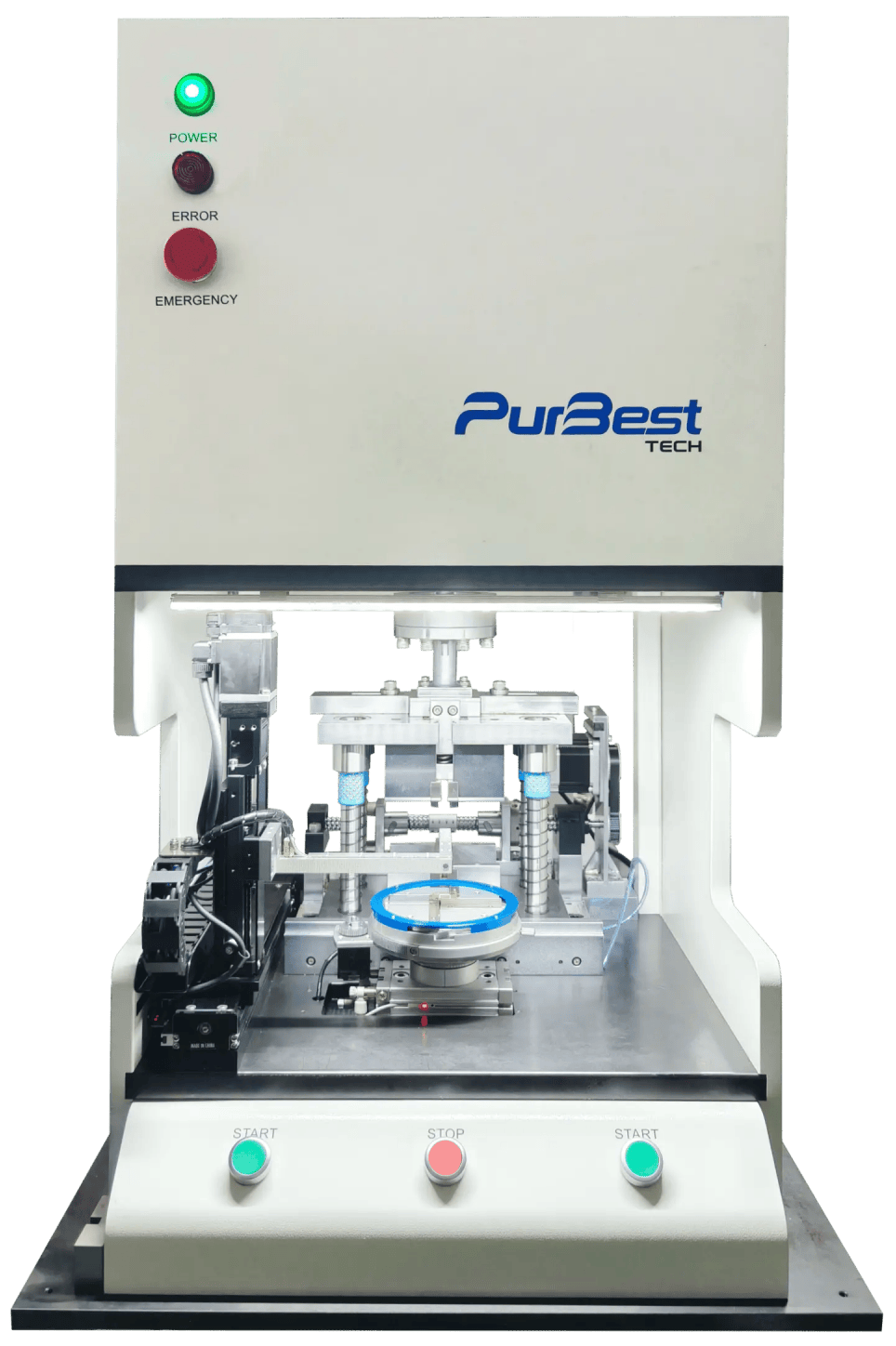 Automatic lead forming system for QFP and SOP packages with servo electric press - APFL