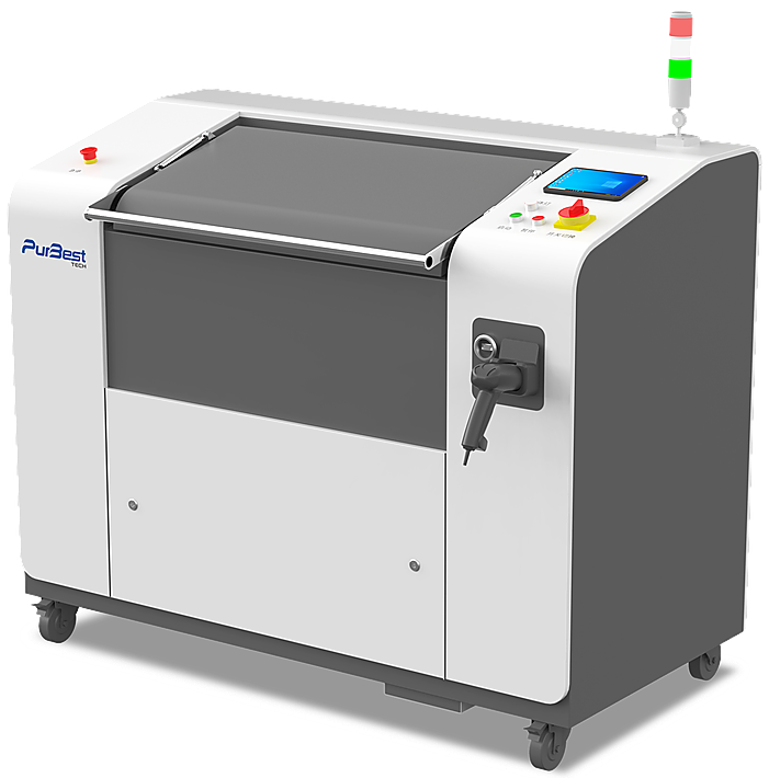 Automatic cleaning machine for stencils, screens, and small-batch PCBA cleaning – Hydro-clean LRS