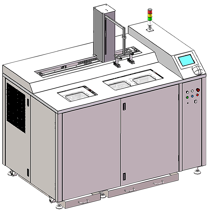 Co-solvent vapor phase cleaning machine for micro gap and precision component cleaning – Vapor SUI Mini 3