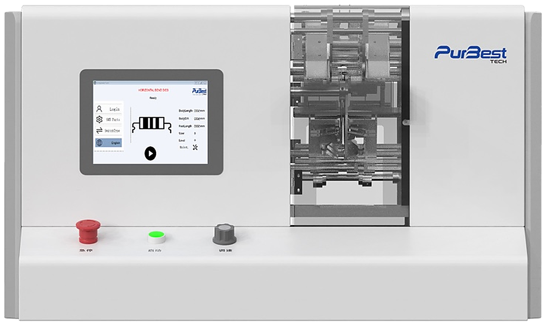 Through-hole lead forming machine for axial leaded components - THTF